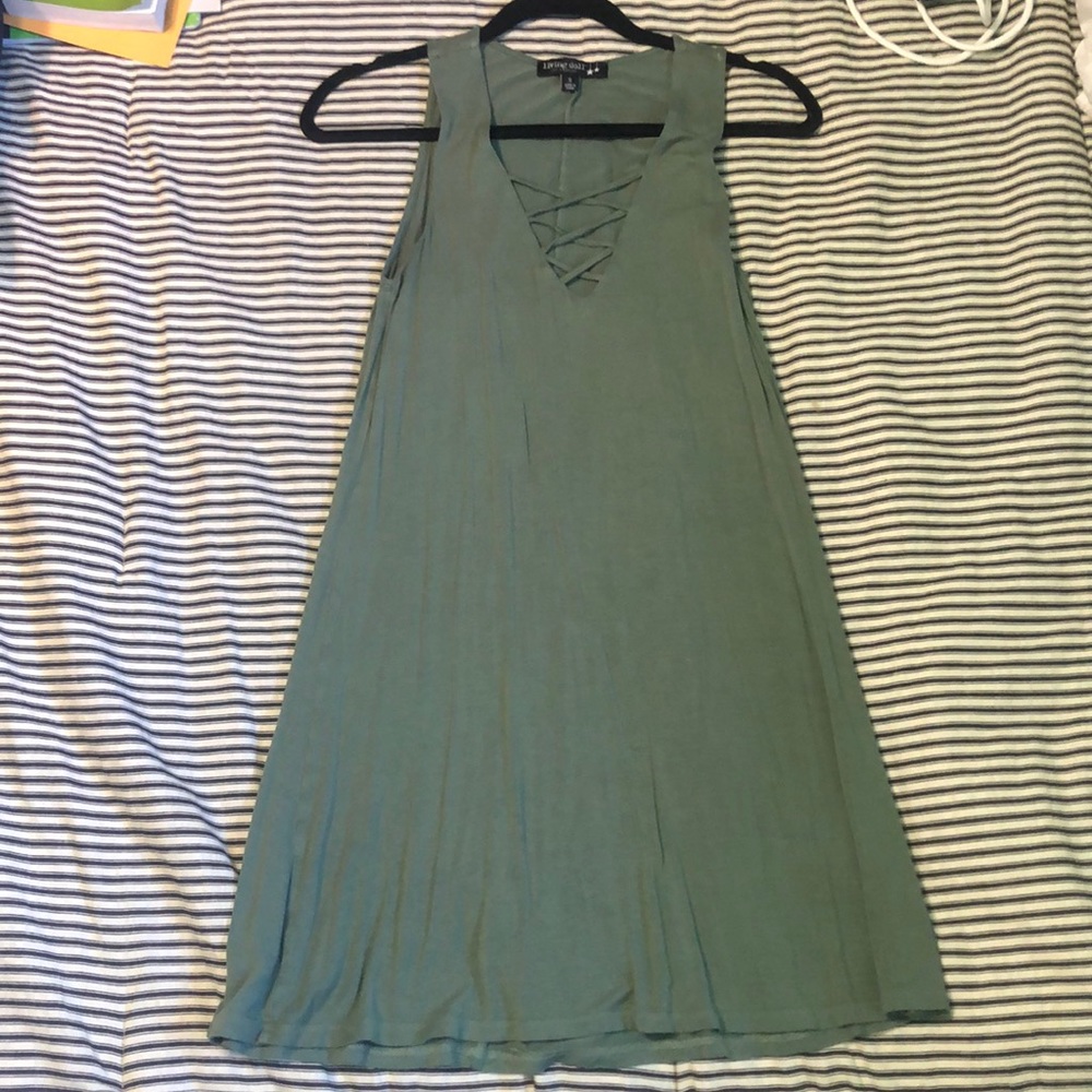 Green dress